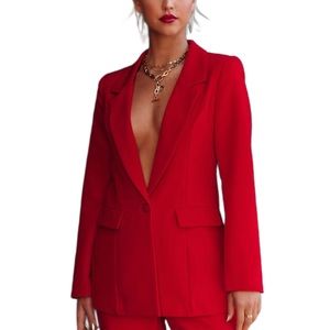 VICI- RUNWAY POCKETED BLAZER XS - NWT